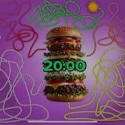 20 Minute Timer Hamburger Bomb Explosion