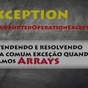 ENTENDENDO E RESOLVENDO UnsupportedOperationException No Arrays AsList