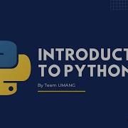 Introduction To Python Trailer Python Training