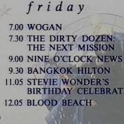 BBC1 Continuity Junction Weather Ident 19th April 1990