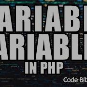 Variable Variables In PHP Code Bite 5