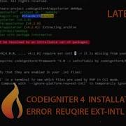 Codeigniter 4 Missing Php Intl Extention Error Codeigniter 4 Tutorial For Beginners