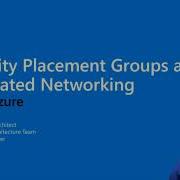 Proximity Placement Groups And Accelerated Networking