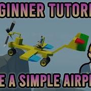 How To Build A Simple AIRPLANE In Stormworks Engineer Explains