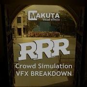 RRR Crowd Simulation VFX Breakdown Makuta VFX SS Rajamouli Jr NTR Ram Charan