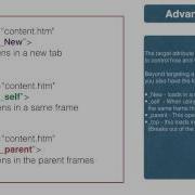 Intro To HTML 5 Pt6 Iframes And Targets