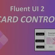 Power Apps Modern Card Control Using Fluent 2 Design Fluent 2 Component