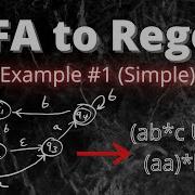 NFA To Regex Conversion Example 1 Simple GNFA Method