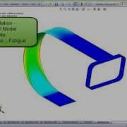 SolidWorks Simulation Fatigue On Shell Model