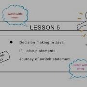Lesson 5 Decision Making In Java Using If Else Switch Switch Expression