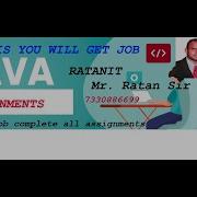 CORE JAVA Assignments Flow Control Statements Assignment 1 RATANIT Mr RATAN Sir