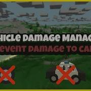 Vehicle Damage Manager Plugin Unturned