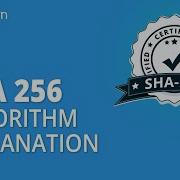 SHA 256 SHA 256 Algorithm Explanation How SHA 256 Algorithm Works Cryptography Simplilearn
