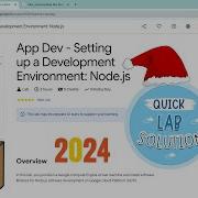 App Dev Setting Up A Development Environment Node Js Qwiklabs Googlecourses