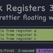 Vim Trick Peek Registers 3 Prettier Floating Window