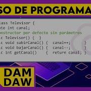 JAVA Ejemplo Clase Televisor DAM DAW