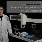 Standards Prep Lab Technician Running An Internal Standards Workflow