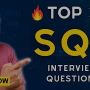 Top 3 SQL Interview Questions You Must Know With Answers