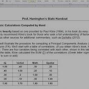 Factor Analysis Part 1