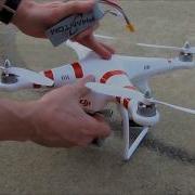 Обзор обучающего видео DJI Phantom 1 для начинающих Зарядка взлет полеты посадка хранение кв