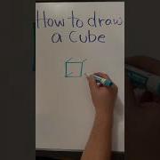 How To Draw A Cube