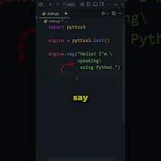 Make Python Talk In 20 Seconds Text To Speech