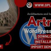 Artraz Architecture Interior Design WordPress Theme Download Installation Import Demo Data