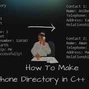 Telephone Directory In Cpp Language Cpp Project