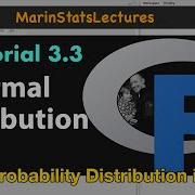 Normal Distribution Z Scores And Normal Probabilities In R R Tutorial 3 3 MarinStatslectures