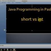 Java Pashto 12 Short Vs Int