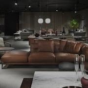 Flexform Mood Итальянская мебель мягкая мебель аксессуары ISaloni 2017