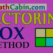 Factoring Polynomials BOX Method Problem