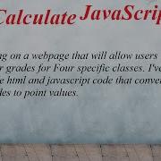 Javascript GPA Calculator JavaScript LearnWebDesign With Google
