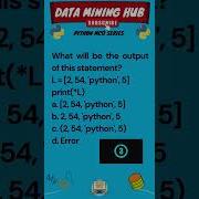 Python MCQ Series Python Pythontutorial Pythonmcq Shorts Trending
