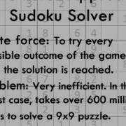 Solving Sudoku Using Constraint Satisfaction