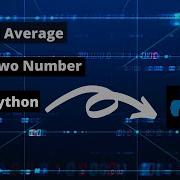 How To Find Average Of Two Number In Python