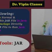 How To Create Executable JAR File In Java How To Extract Package From JAR File Dr Vipin Classes