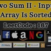 Задача на поиск решения с массивами Java код Two Sum II Входной массив отсортирован Leetco