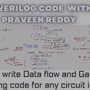 Как написать код Verilog в моделировании потока данных и уровня вентилей для любой заданной логич