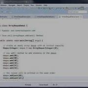 Java Util ArrayDeque AddLast Method