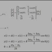 Kinematics Of Differential Drive Robots And Odometry
