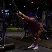 Straight Arm Cable Rope Lat Pulldown Lat Prayer