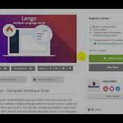 LANGO Codeigniter Multilingual Script