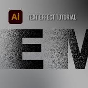 Adobe Illustrator 2023 Dispersion Text Effect Tutorial