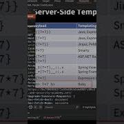 Bug Bounty Server Side Template Injection SSTI To RCE Coding Appsec Cybersecurity