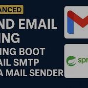 Send Email Using Spring Boot Gmail SMTP Java Mail Sender