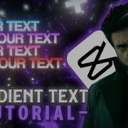 How To Make Gradient Text CapCut Tutorial Text Like AE