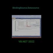 BindingSource Datasource Vb Net 2022 การใช BindingSource Control