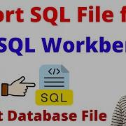 How To Export SQL File From MySQL Workbench Database To SQL File Export Database In MySQL Workbench