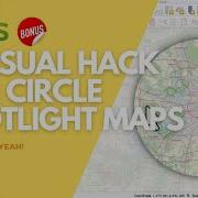 A Visual Hack For Circle Spotlight Maps In QGIS